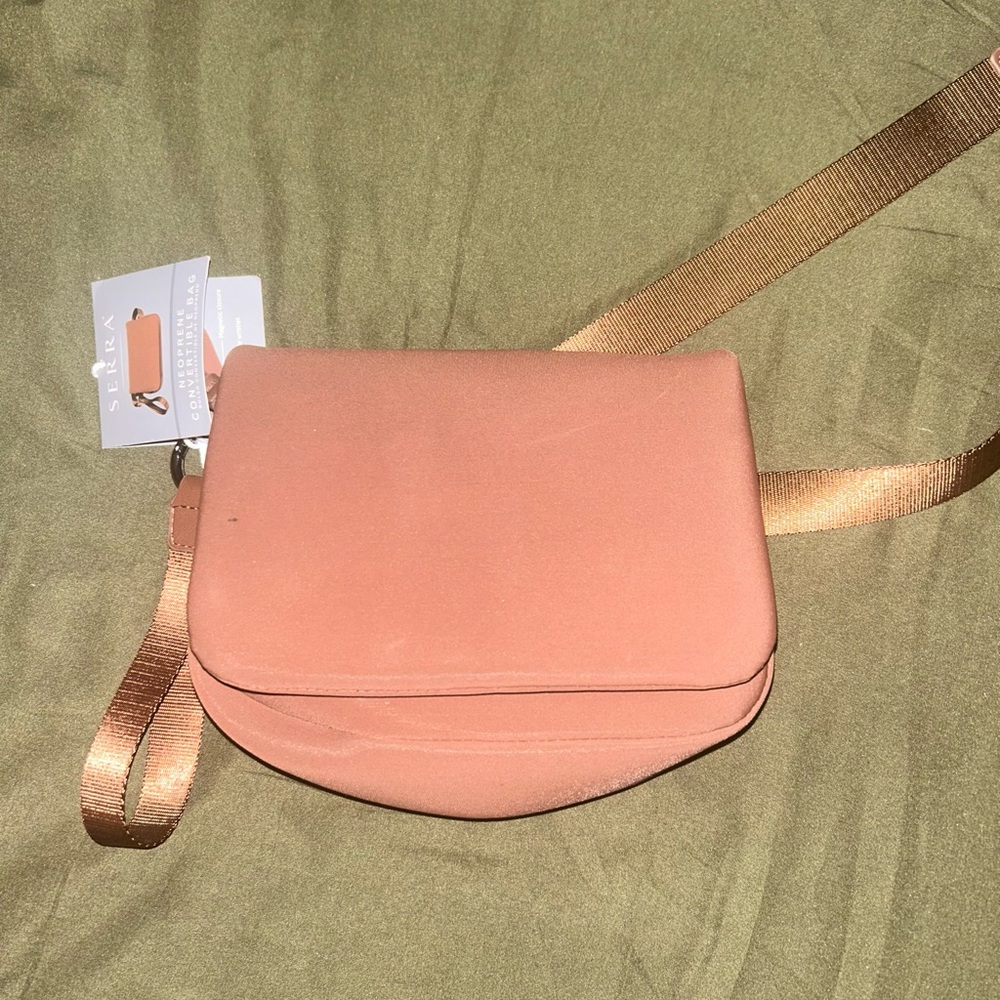 Serra Brown Convertible Neoprene Bag - BRAND NEW